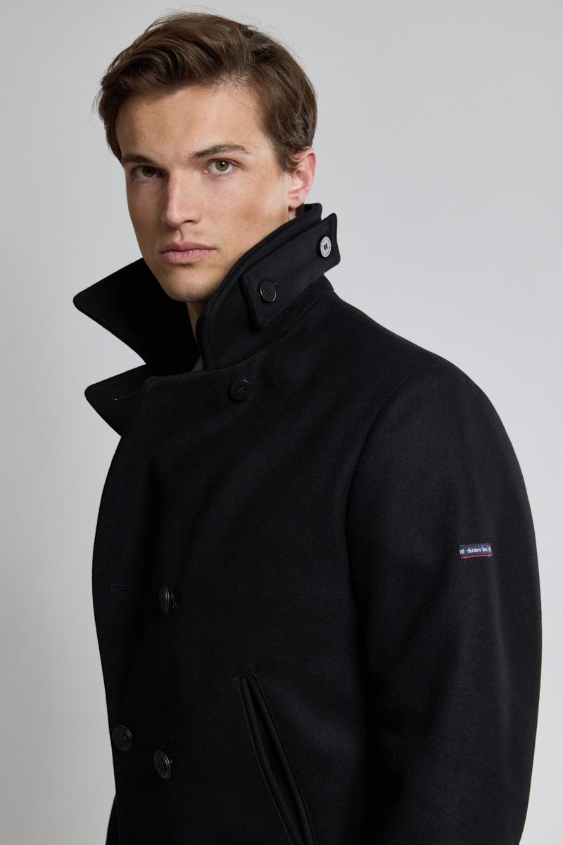 Matrosen Caban Jacke Cap Sizun Wolltuch