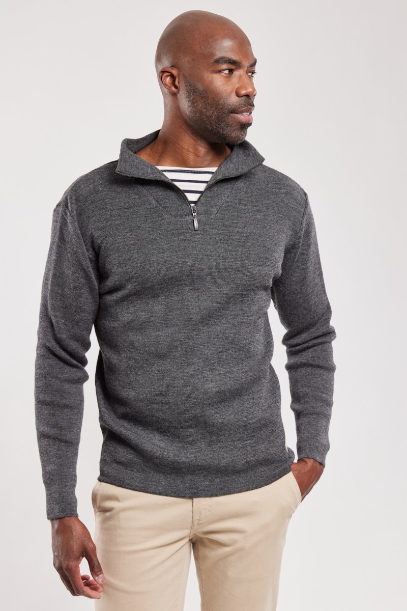 Pullover mit hohem Kragen „Guisseny  - aus Wolle