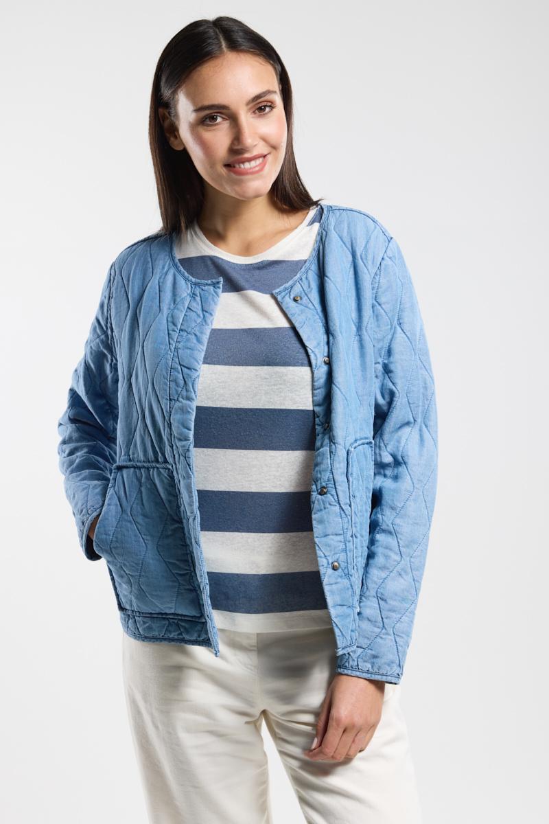 Steppjacke aus Denim BIROCK