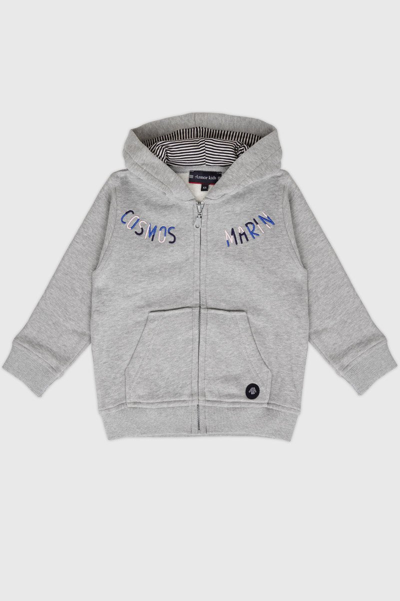 Sweatshirt mit Reißverschluss Kids - Baumwolle