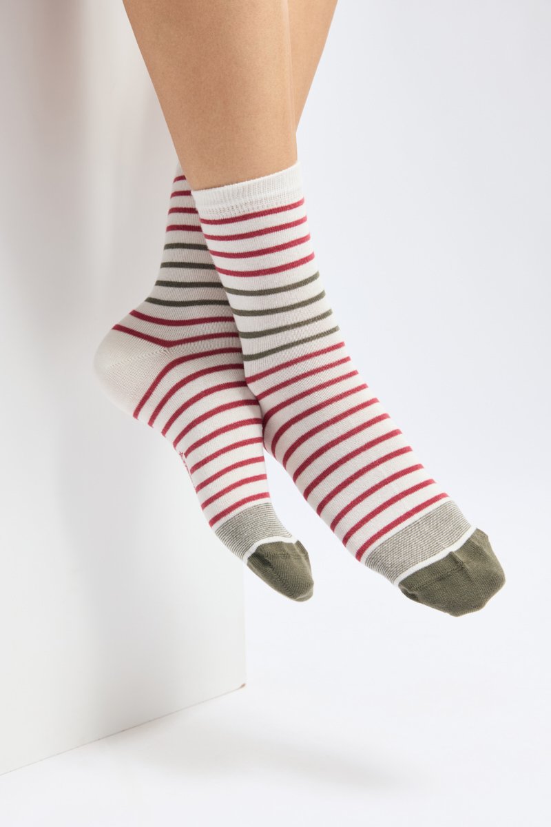 Gestreifte Socken - 35 bis 42