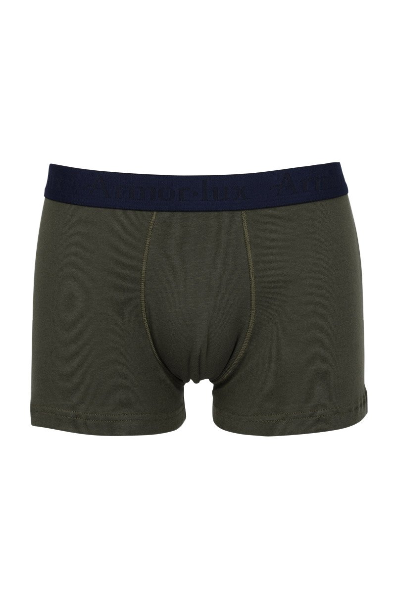 Unifarbene Boxershorts - Baumwolle