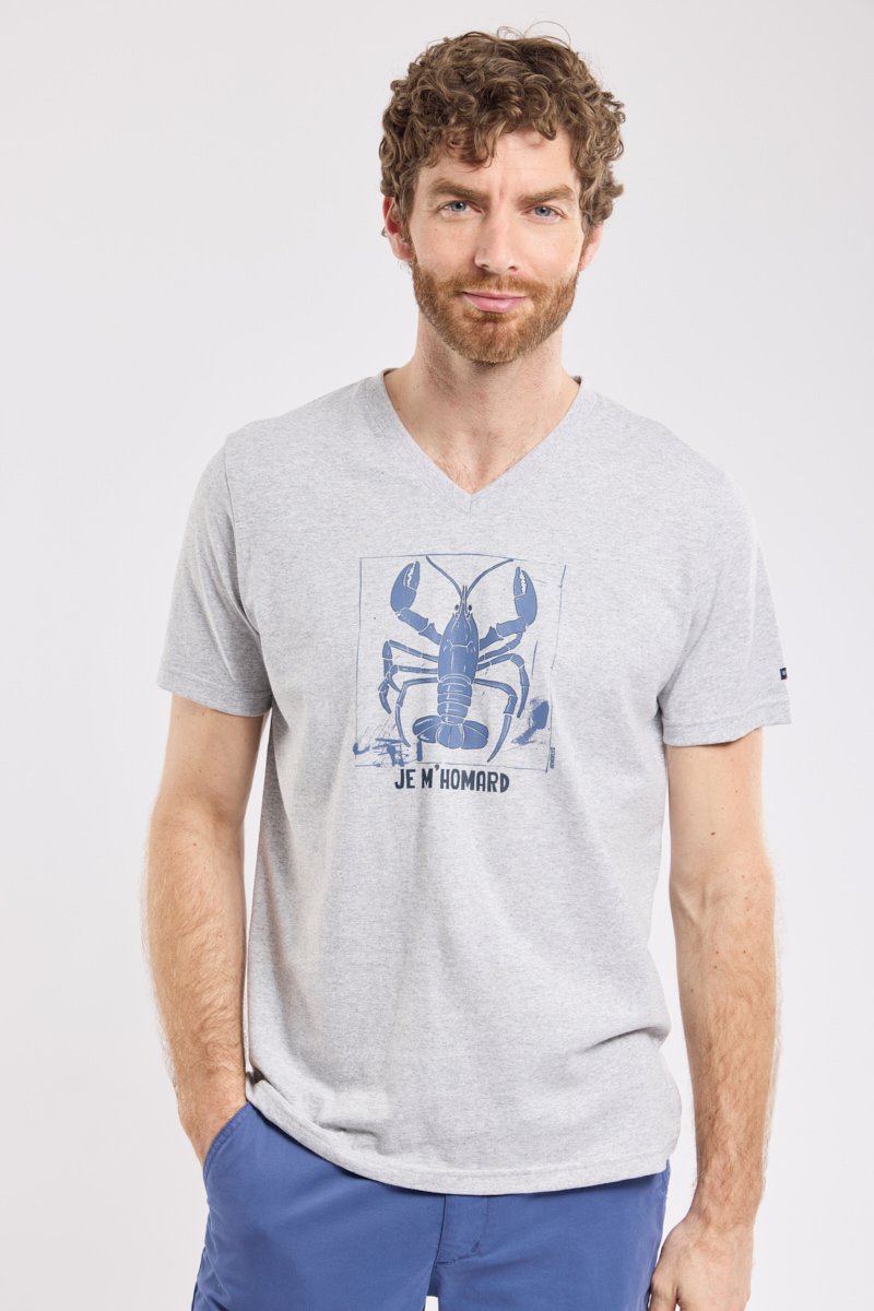 T-Shirt „Je m'homard? - leichte Baumwolle