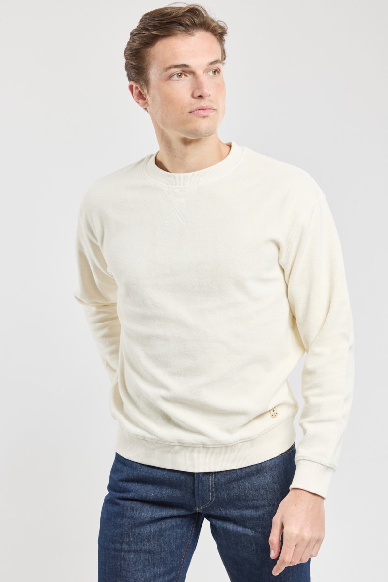 Sweatshirt - Boucle-Baumwolle