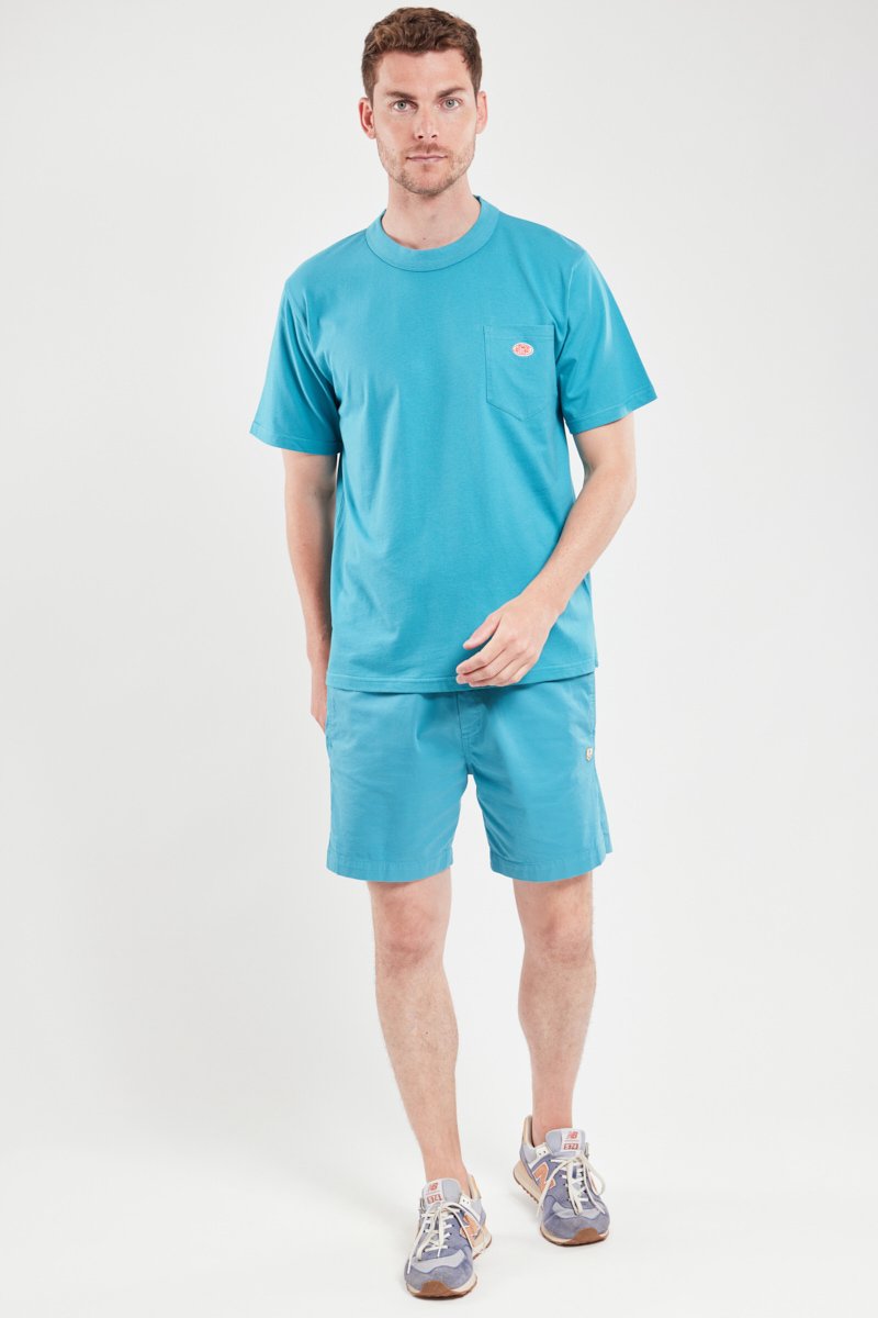 Einfarbiges T-Shirt – Baumwolle