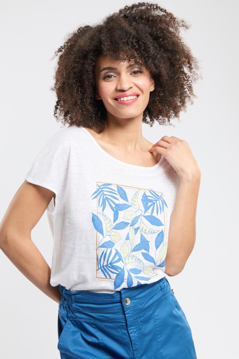 Ärmelloses T-Shirt Isaure