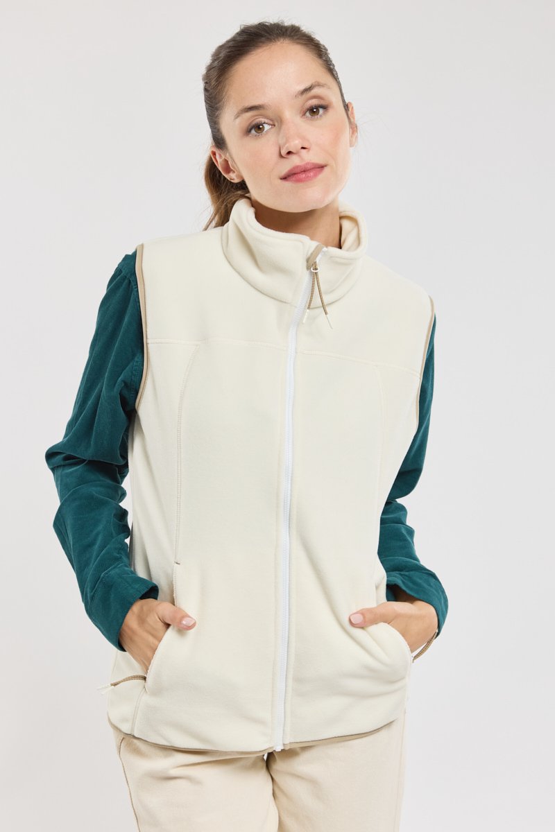 Ärmellose Fleecejacke MANILLE