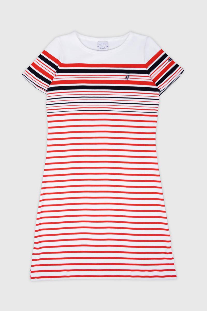 gestreiftes Interlock-Kleid  - Fountaine Pajot x Armor-lux