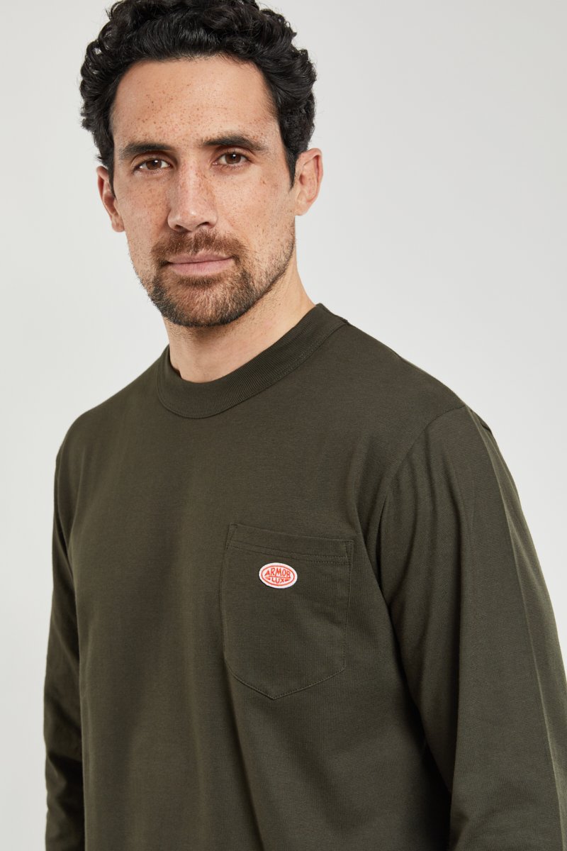 T-Shirt mit langen Ärmeln Heritage – leichte Baumwolle