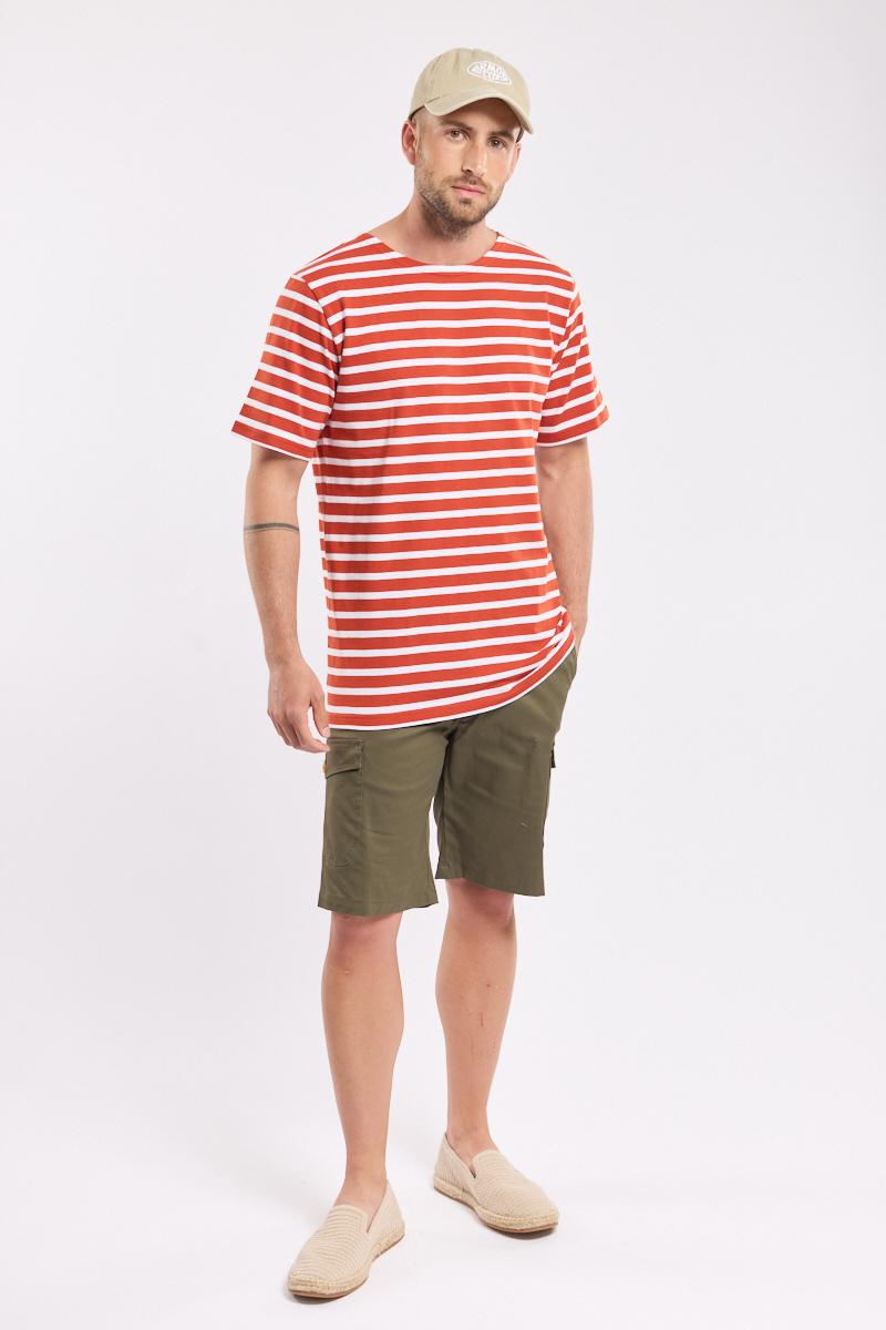Kurzarm-T-Shirt – schwere Baumwolle