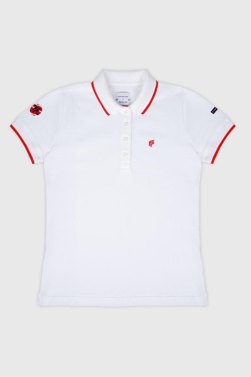 Polo-Shirt Baumwolle Damen- Fountaine Pajot x Armor-lux