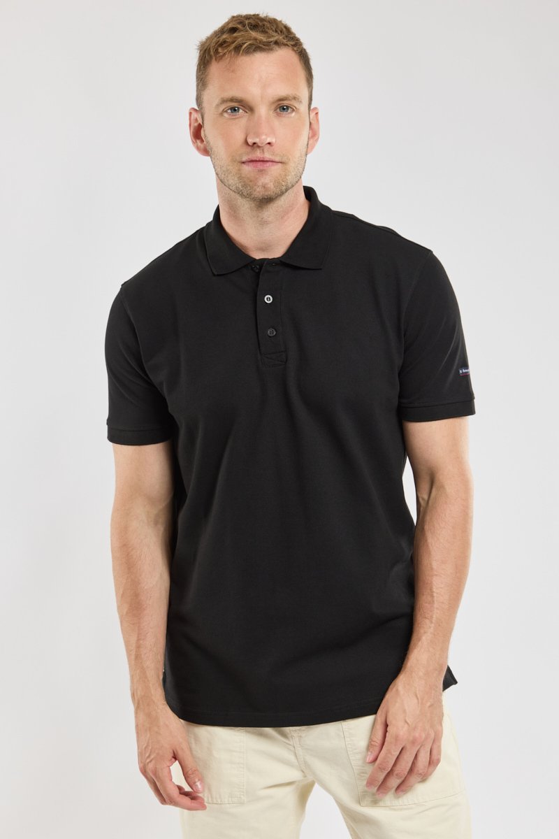 Poloshirt „Mellac  - aus Baumwolle und Elastan