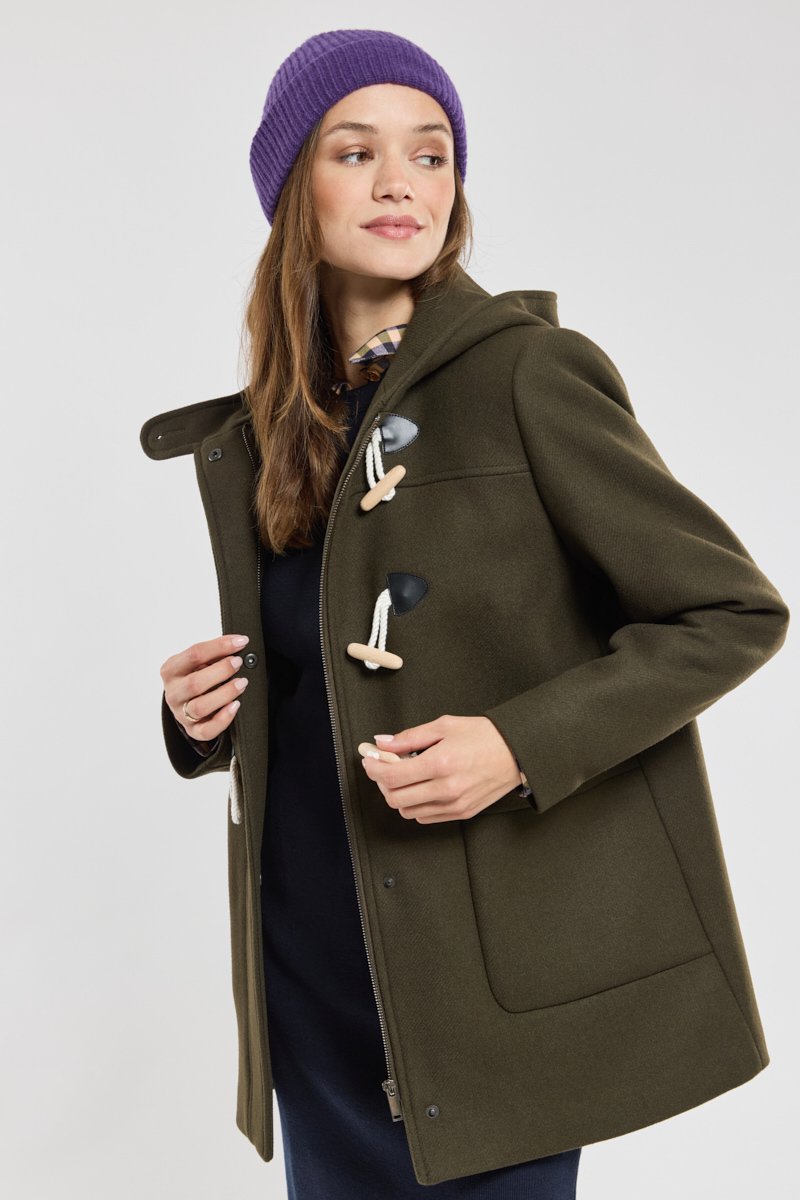 Kurzer Dufflecoat – Wolle