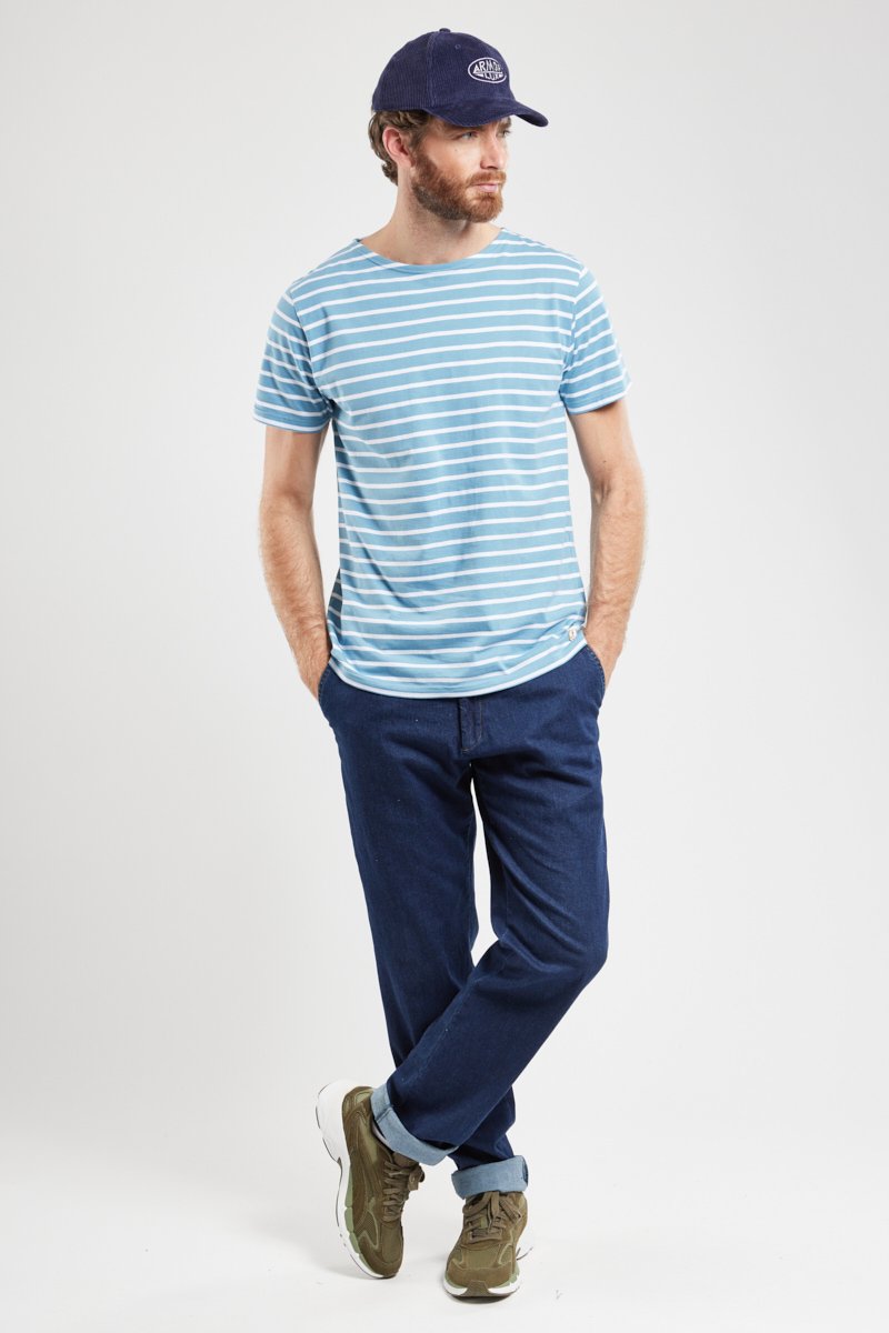 Jeans mit elastischem Bund – Baumwolle