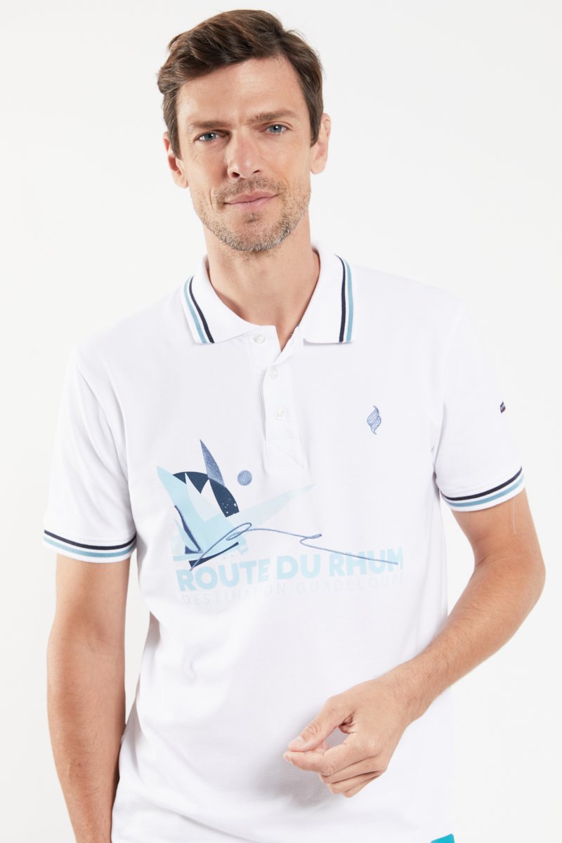 Poloshirt mit kurzen Ärmeln – Route du Rhum 2022 – Destination Guadeloupe