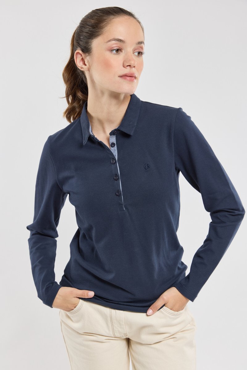 Poloshirt mit langen Ärmeln CAPHORN