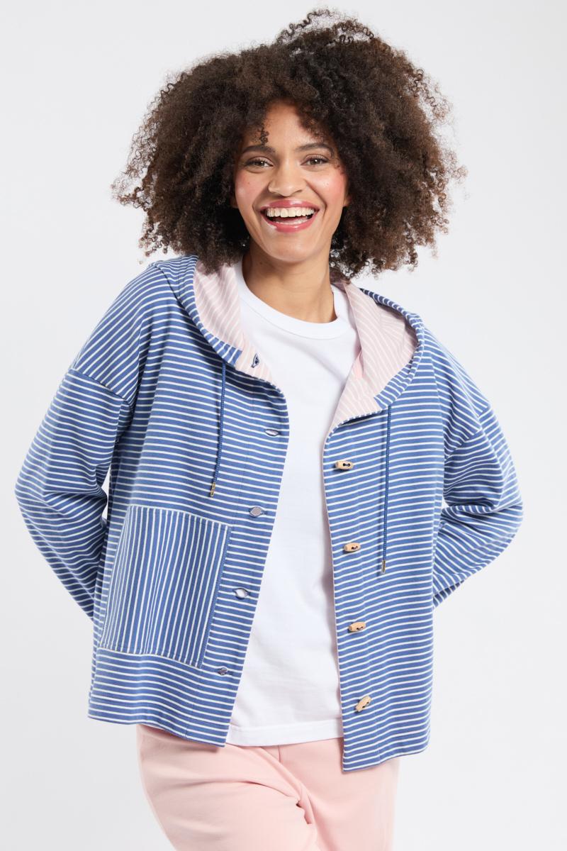 Kabig-Jacke Homewear – dicke Baumwolle