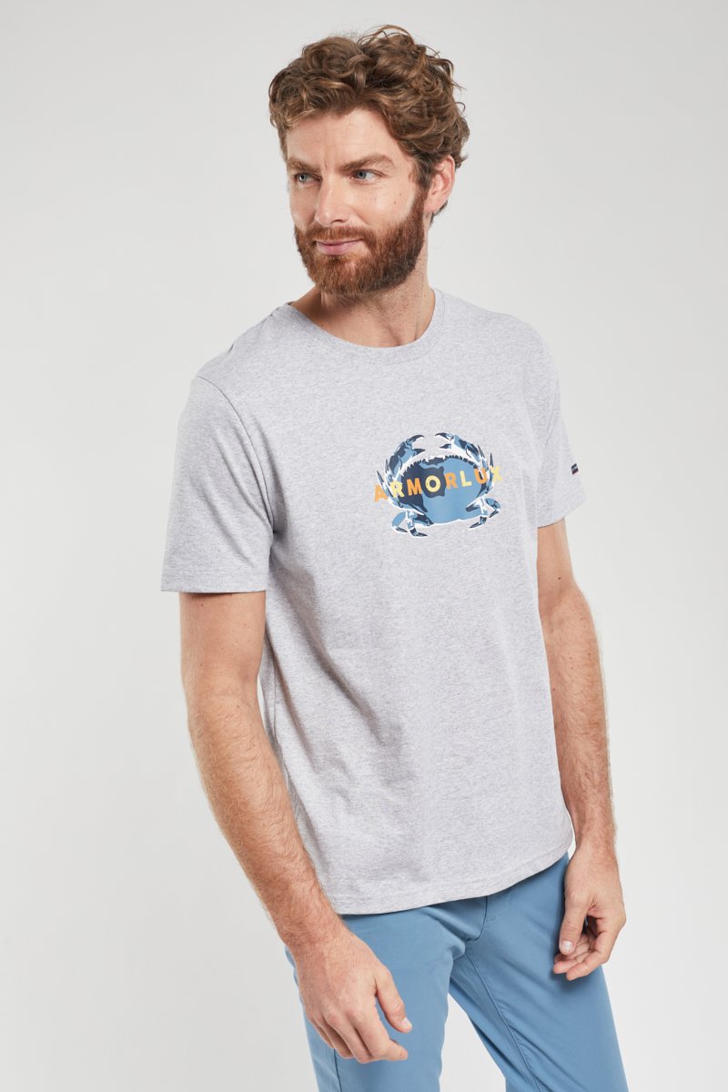 T-Shirt „Krabbe“ - leichte Baumwolle