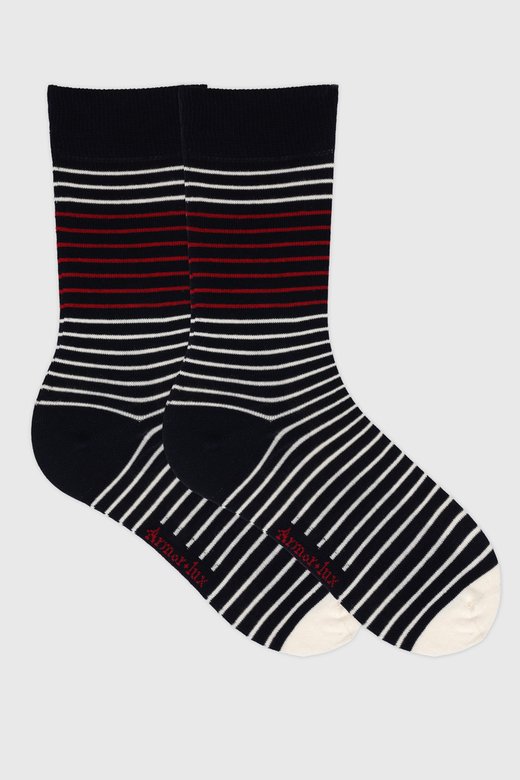 Gestreifte Socken für Herren – Baumwolle