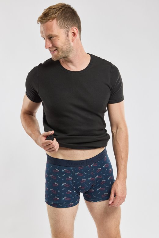 Bedruckte Boxershorts – leichte Baumwolle