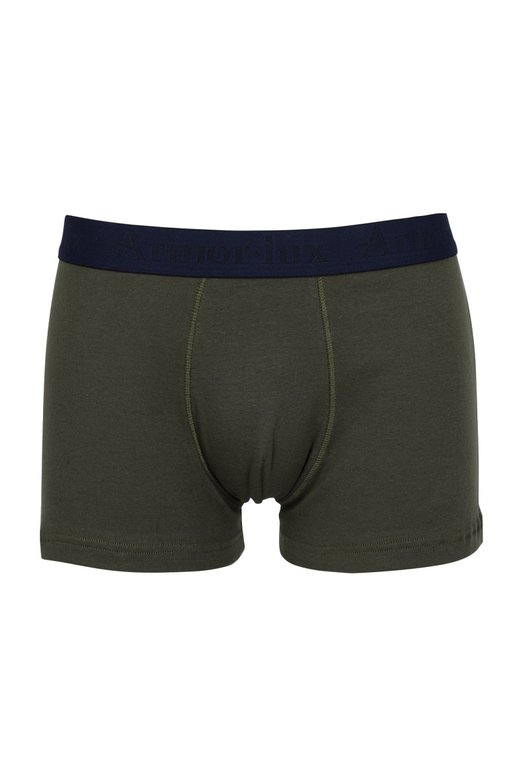 Unifarbene Boxershorts - Baumwolle