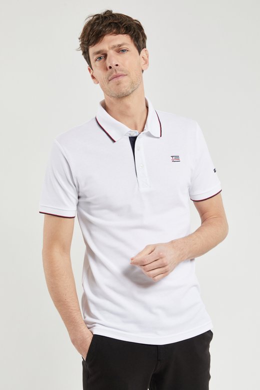 Kurzarm Poloshirt „Spezet  - Baumwollpique