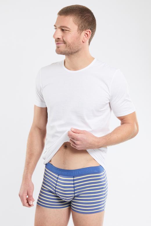 Gestreifte Boxershorts – leichte Baumwolle