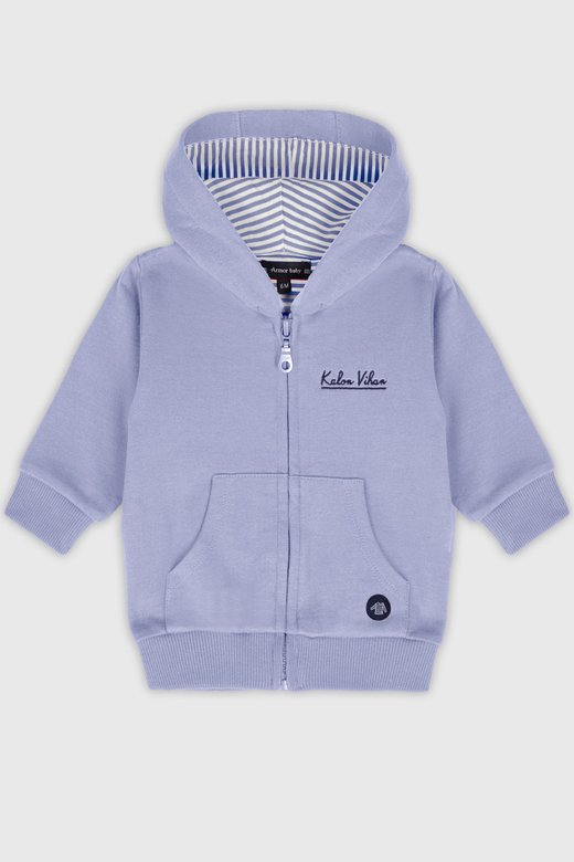 Sweater mit Reißverschluss für Babys – Baumwolle