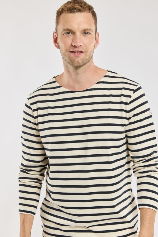 Shirt im Marine-Stil „Aviron“ - aus Fairtrade-Baumwolle