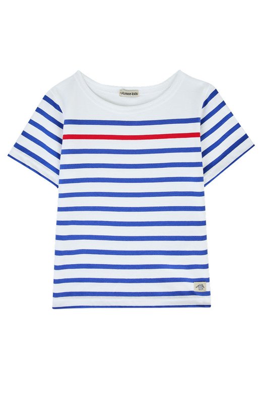 Kinder Shirt im Marine-Stil - aus leichter Baumwolle