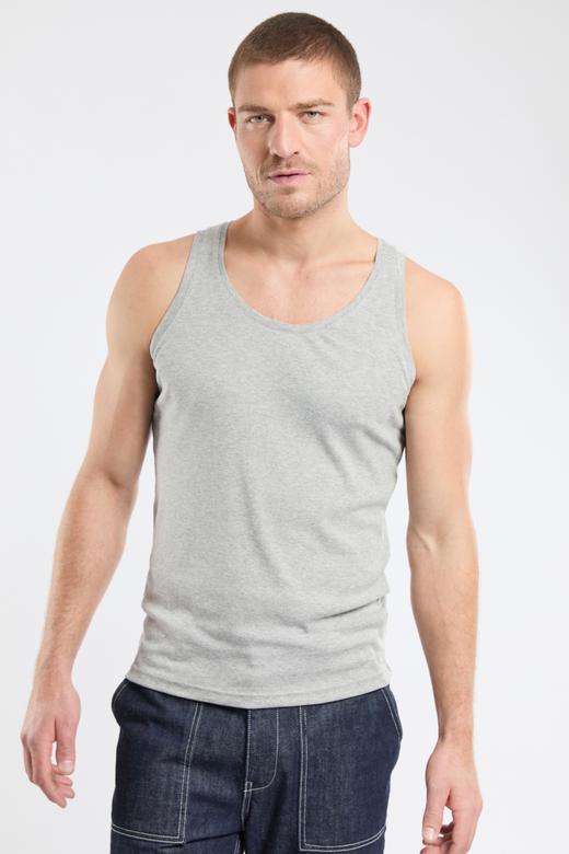 Einfarbiges Tanktop – Lyocell und Baumwolle