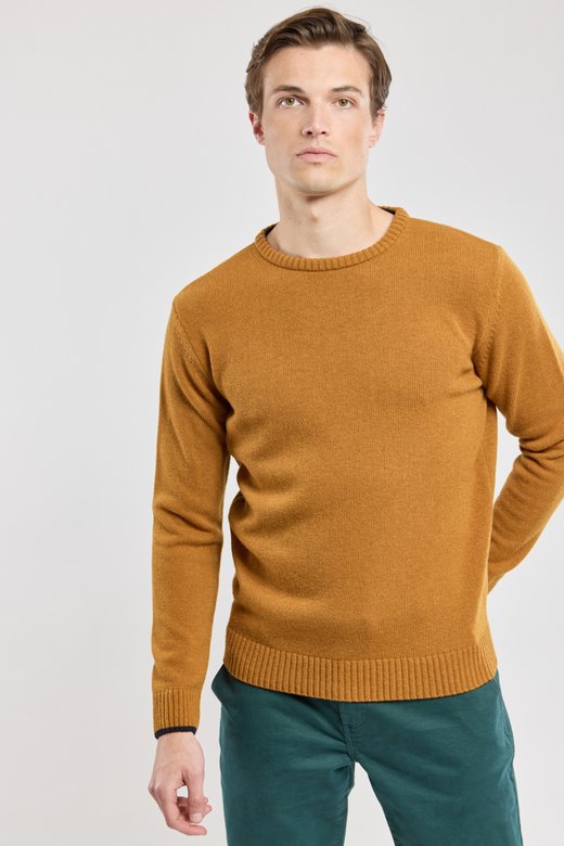 Rundhals-Pullover – Lambswool