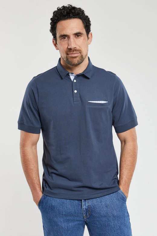 Poloshirt mit kurzen Ärmeln Berac – Baumwolle